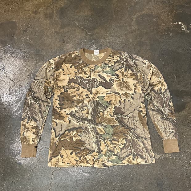 TRU-SPEC USA 리얼트리 패턴 카모 롱슬리브 xxl