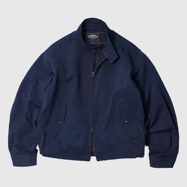 프리즘웍스 네이비 해링턴