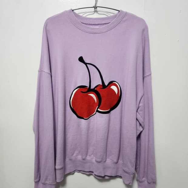 [정품] 키르시(KIRSH) 빅 체리 맨투맨