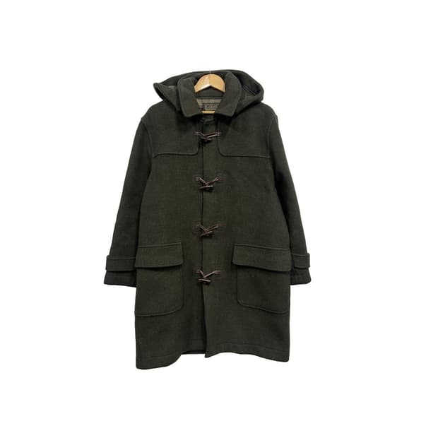 지오다노 진스 카키 더플코트 떡볶이코트
