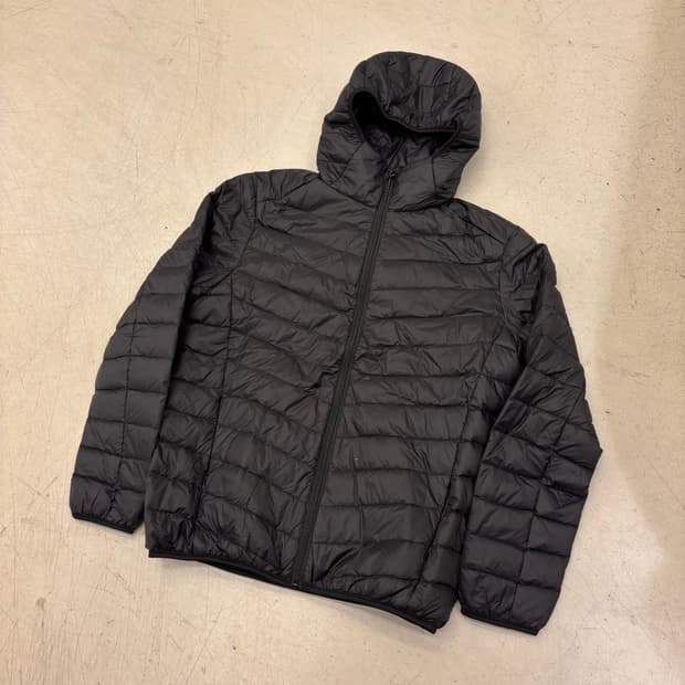 빈티지 블랙 경량패딩