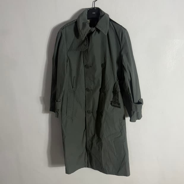 70S 36S 빈티지 미 육군 남성 재킷 그린 레인코트 AG-274