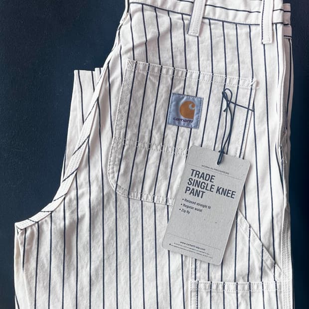 칼하트 WIP 트레이드 싱글 니 팬츠