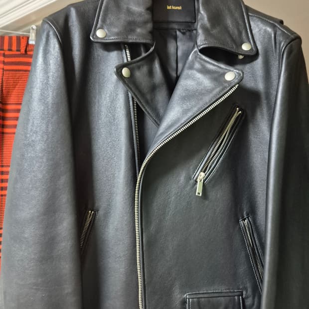 이스트쿤스트 천연양가죽 라이더 가죽자켓