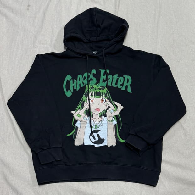 선데이 오프 클럽 프린팅 후드 L