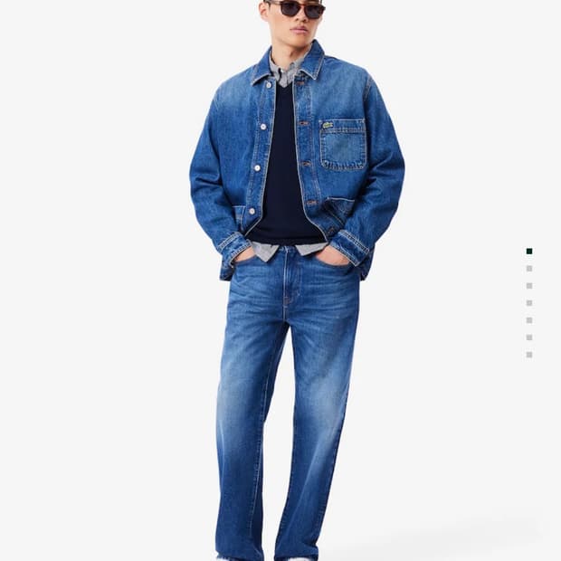 라코스테 스트레이트핏 데님 32사이즈 팝니다.