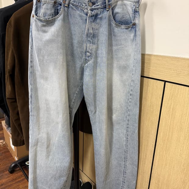 [2] 코모리 22aw 블리치 데님 팬츠 해