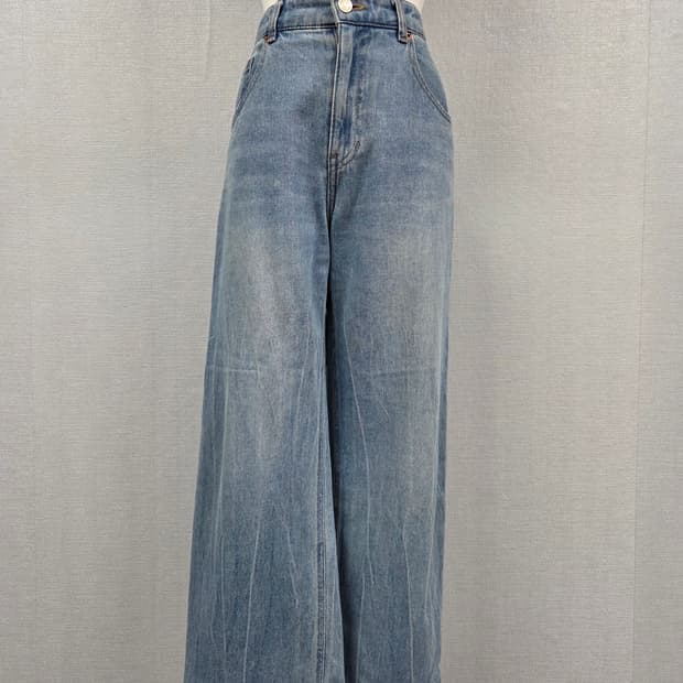 시스템 데님팬츠 