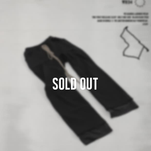 wapworks W034 플레어 헤비스웻팬츠 
