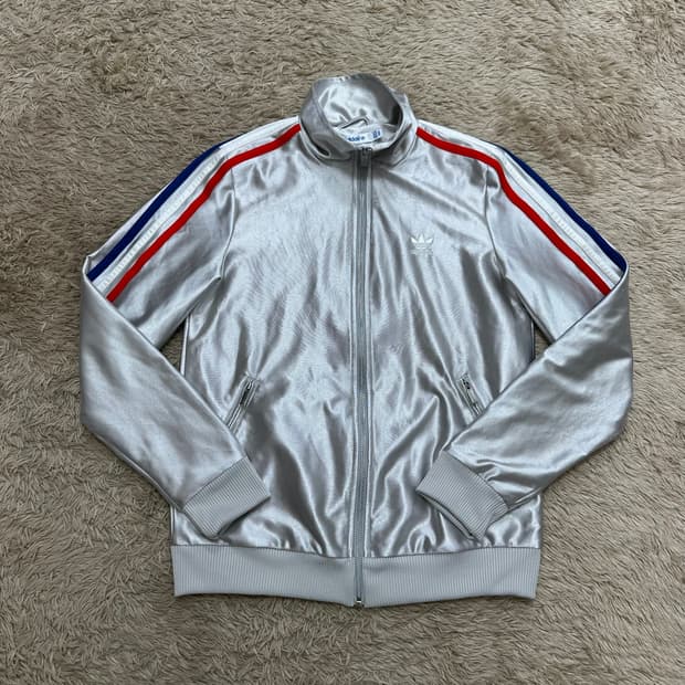 아디다스 40주년 기념 실버 트랙탑 저지
