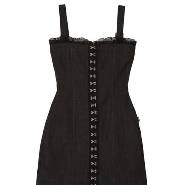 페인오어플레져 훅앤아이 원피스