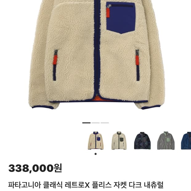 파타고니아 레트로 자켓 지디착용