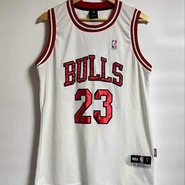공용 NBA X 조던 시카고불스 조던 슬리브리스 농구 져지 L