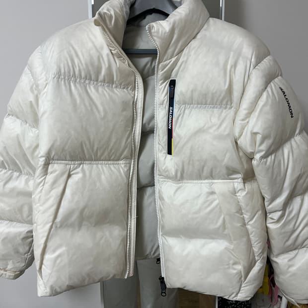 살로몬 컨투어 패딩 여성 S