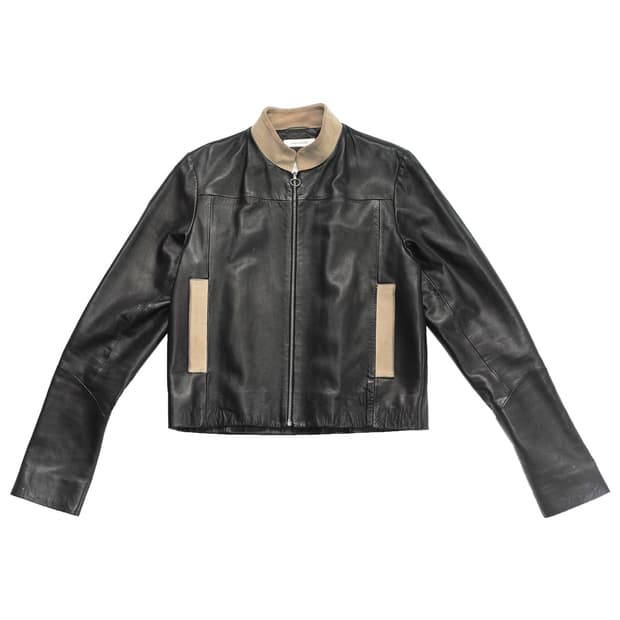 WALES BONNER LEATHER JACKET