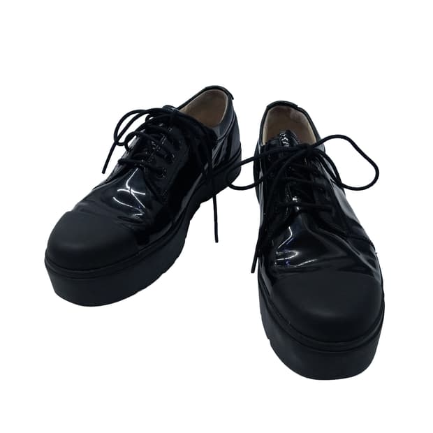 [38] Camper 캠퍼 빈타 블랙 애나멜 더비 슈즈