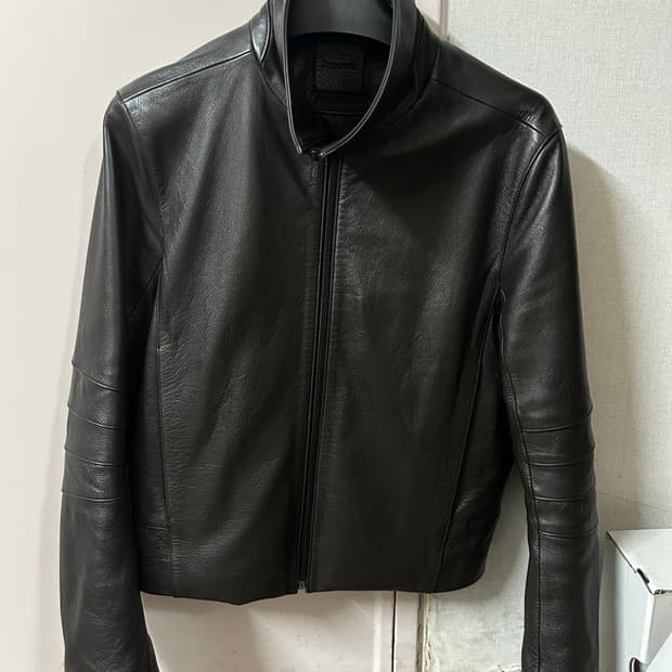 머듈 014 어펜딕스 레더자켓 brown [1size]