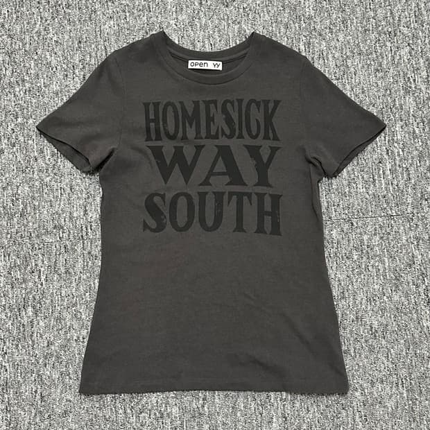 Open yy 오픈와이와이 HOMESICK TEE 반팔 티셔츠 홈식