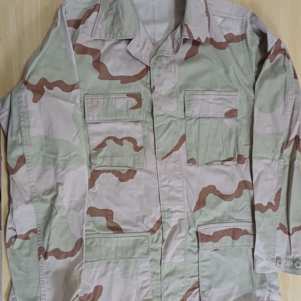 [105] 미군 사막삼색 BDU M-L