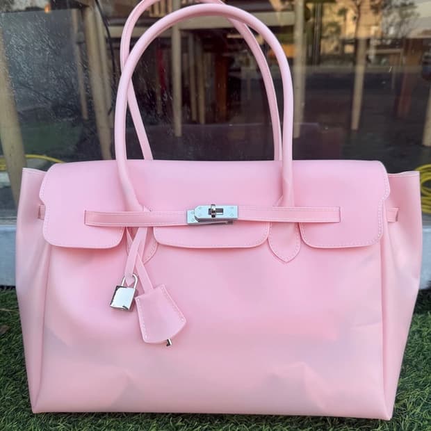 젤리퍼킨백/jelly firkin bag