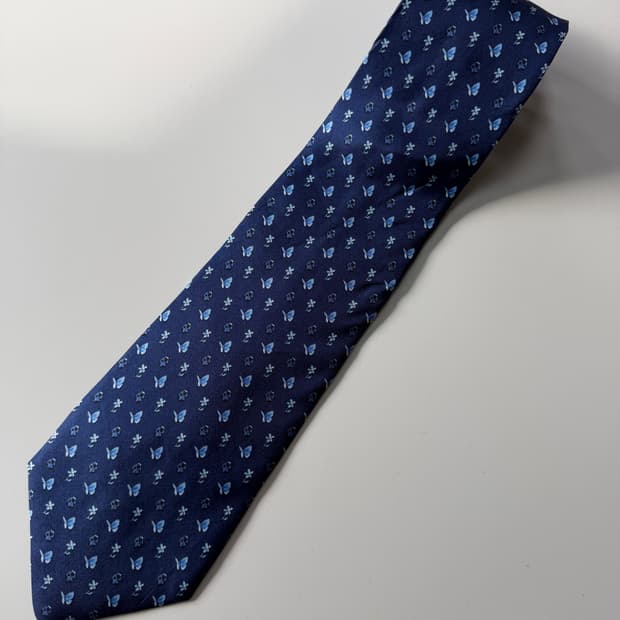 리키엘 옴므(Rykiel homme)실크 넥타이 9.3cm