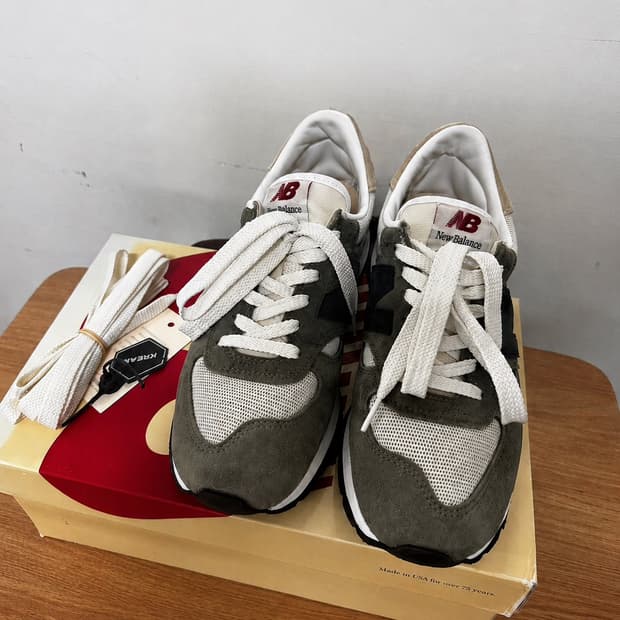 뉴발란스 990v1 올리브 M990WG1 255 상품이미지1