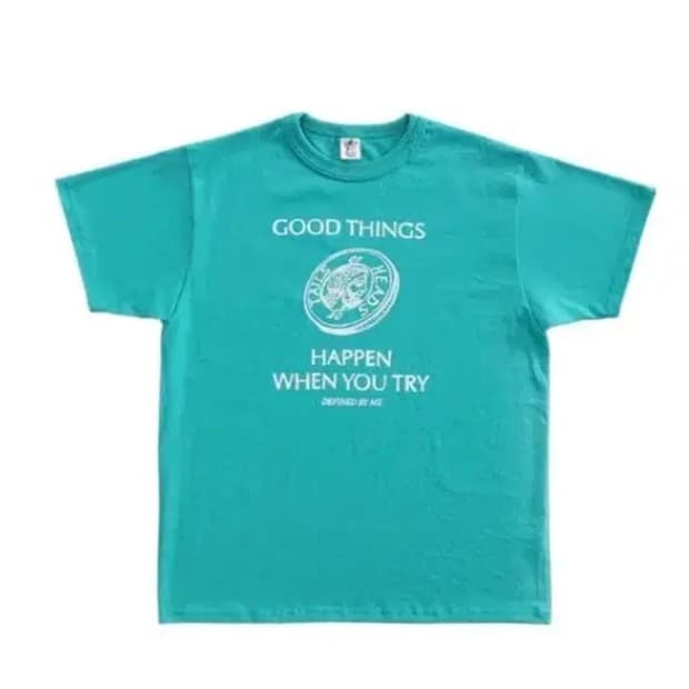 [xl]콜렉트 피시스 GOOD THINGS T-SHIRTS (TURQUO
