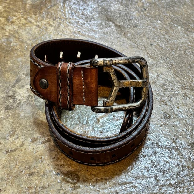 빈티지 가죽 벨트