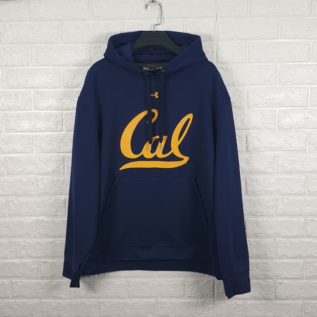 [95]언더아머 UC버클리 골든베어스 기모 후드티
