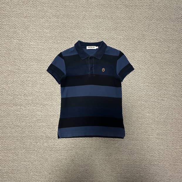 BAPE japan made women polo shirt