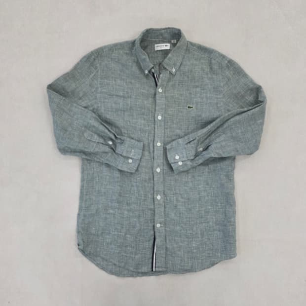 [40] 라코스테 린넨 긴팔셔츠 남방 0223J