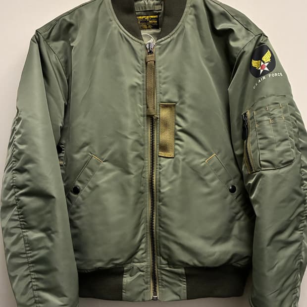 (M)브론슨 us 미공군 MA-1 플라이트 항공자켓 1950s