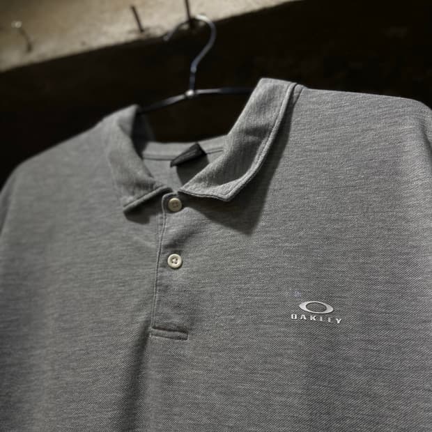 10s Oakley 정품 오클리 레귤러 핏 자수 로고 반팔 카라티