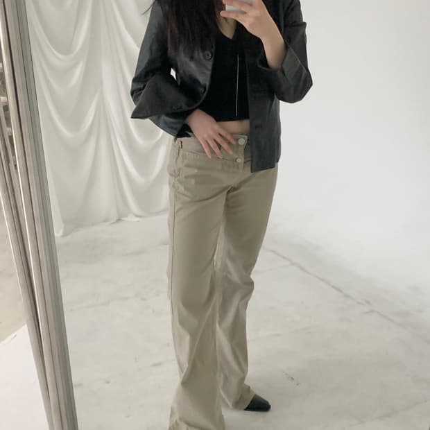 LEVIS lowrise bootscut PT