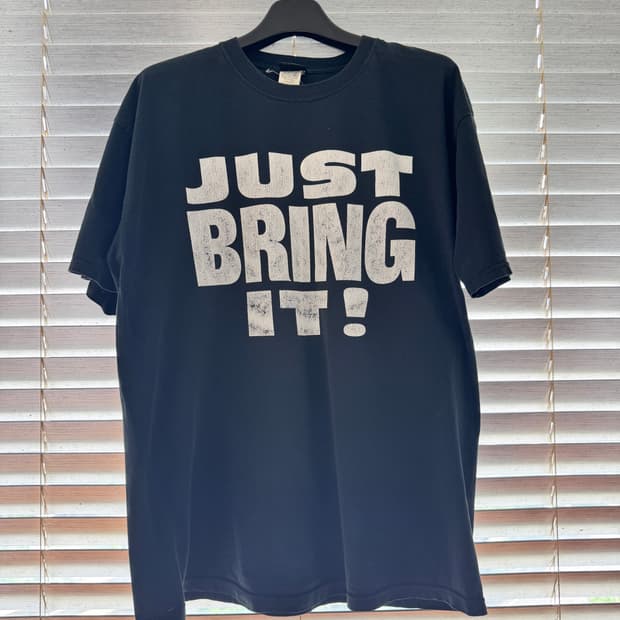 [XXL] WWF The Rock 더락 Just Bring It 빈티지티