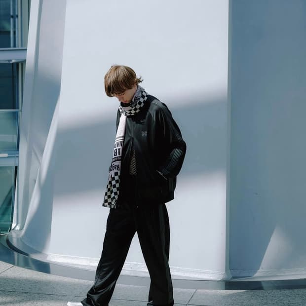 니들스 x LHP 콜라보 H.D 폴리 스무스 트랙 셋업 검정