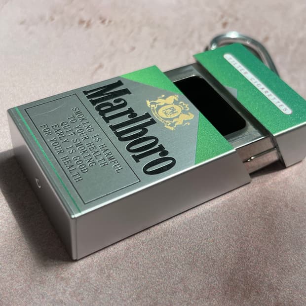 Marlboro Retro Keyring – Green 말보로키링