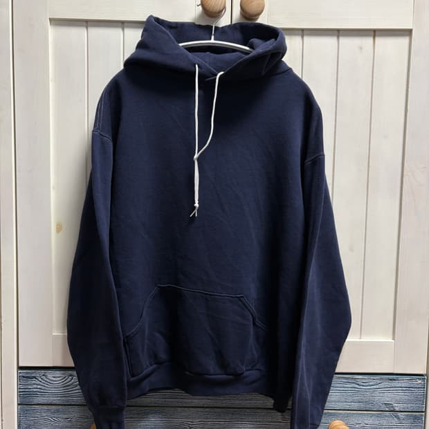 미제 usa 80s 러셀 후디 후드 네이비 L 라지사이즈