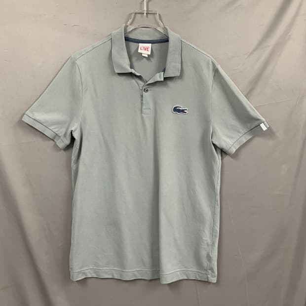 M 라코스테 라이브 그레이 PK 폴로 반팔 카라티