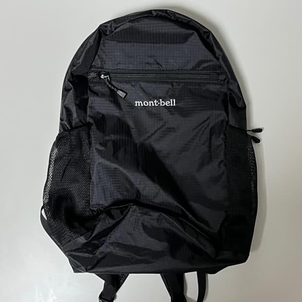 몽벨 포켓터블 라이트 팩 10L 블랙