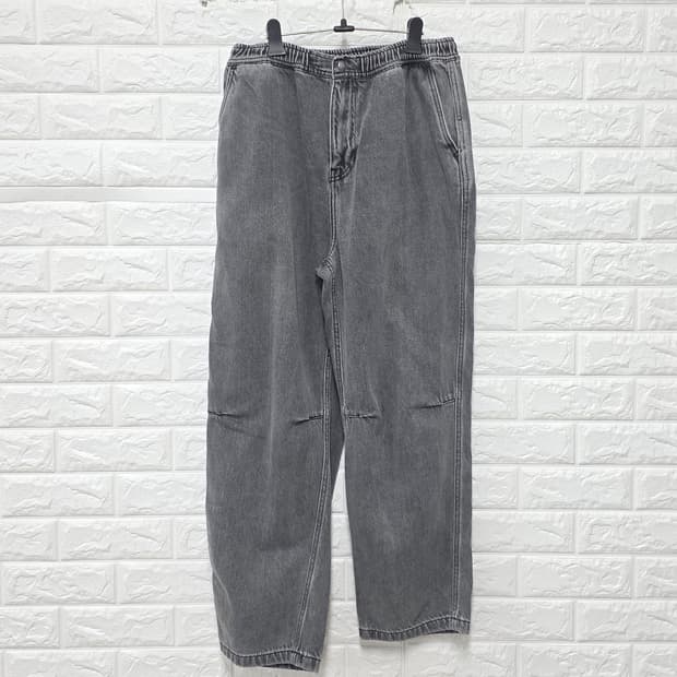 디스이즈네버뎃 thisisneverthat 와이드 데님 팬츠 M
