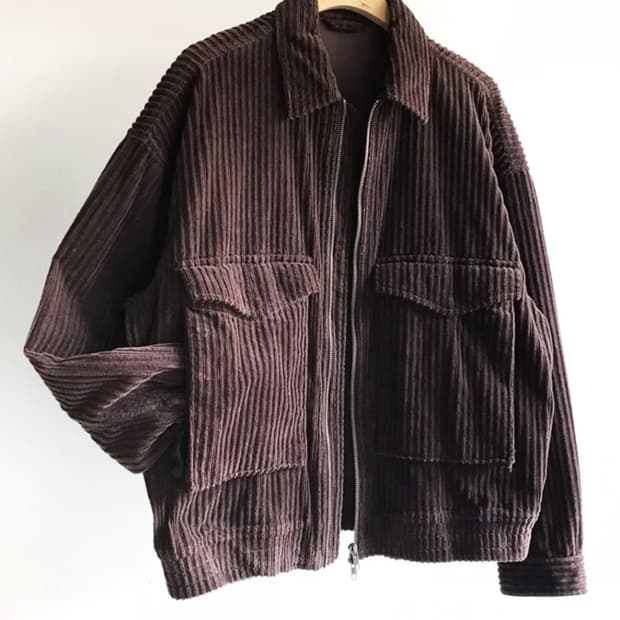 beams 코듀로이 자켓