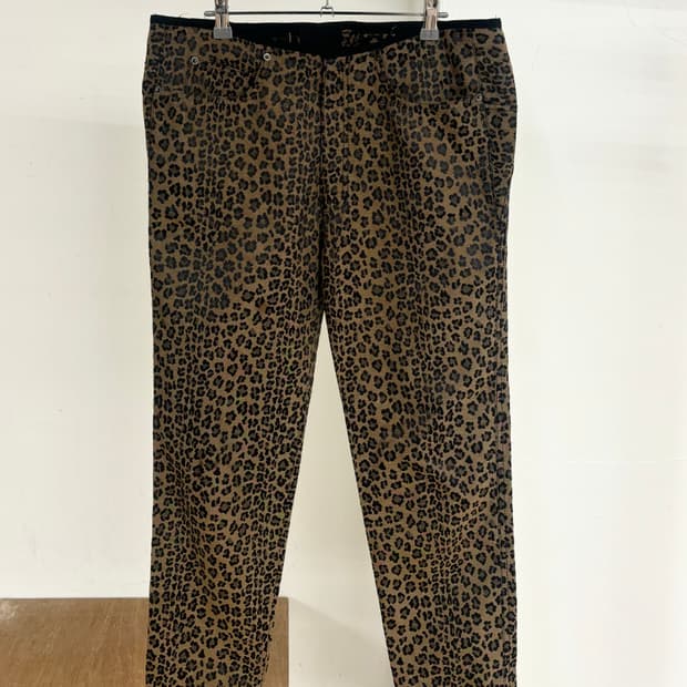 펜디 레오파드 패턴 팬츠