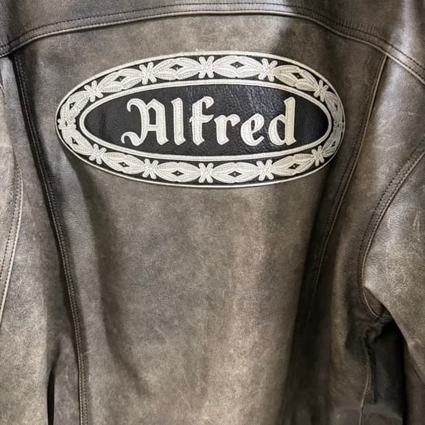 헤리티지플로스 알프레드 레더 자켓 alfred