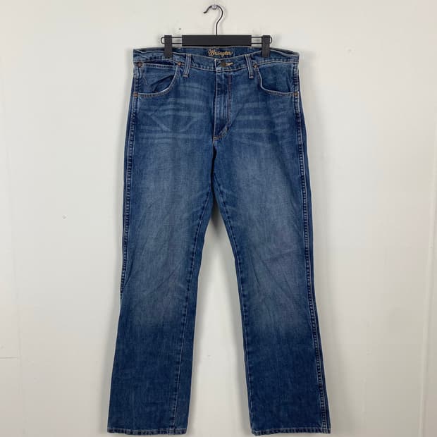 랭글러 워싱 데님팬츠 부츠컷 35x34 <610>