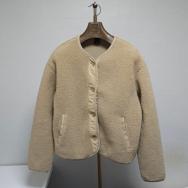 95 ) 탑텐 여성 뽀글이 후리스 자켓