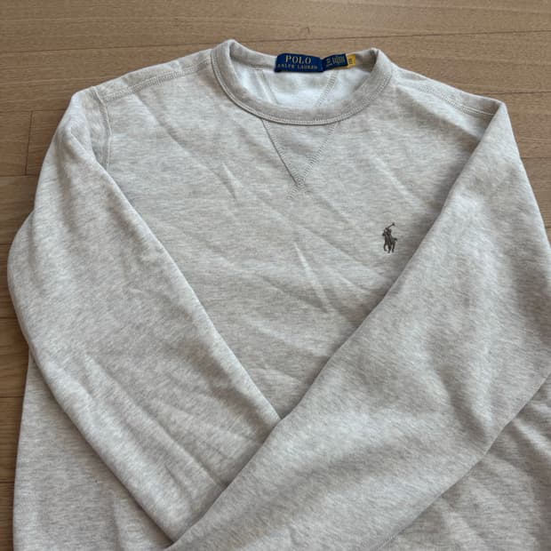 폴로 랄프로렌 베이지 맨투맨