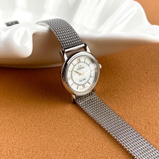OMEGA Lady De Ville steel watch