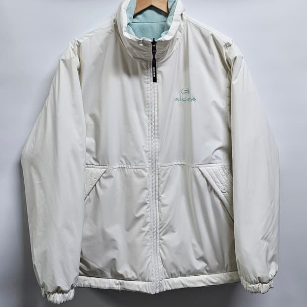 아이더 리버시블 코듀로이 구스패딩 M