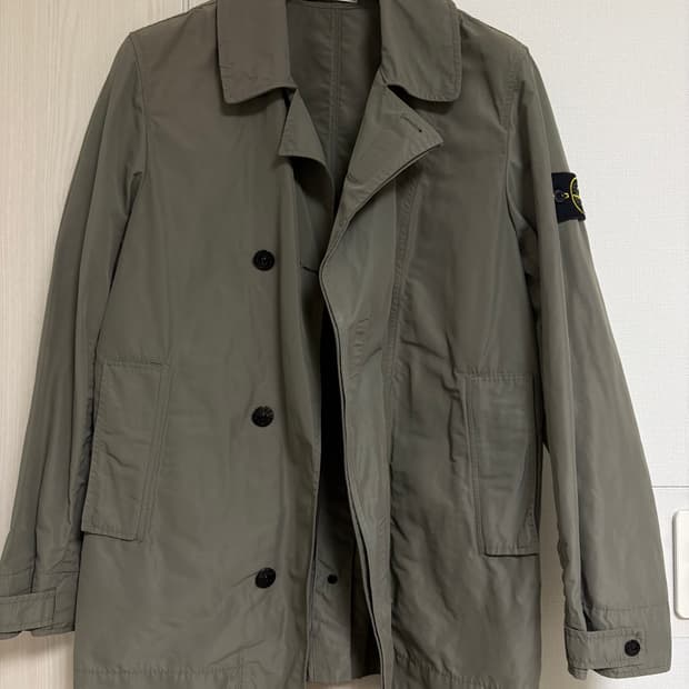 스톤아일랜드 마이크로랩스 코트자켓